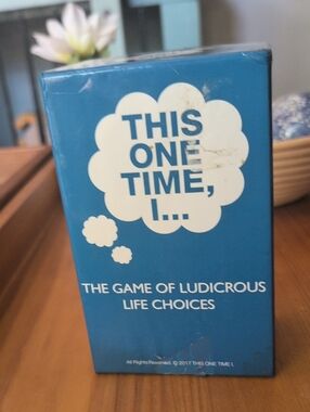 Party Game Card Game This One Time, I... Adult Game Night